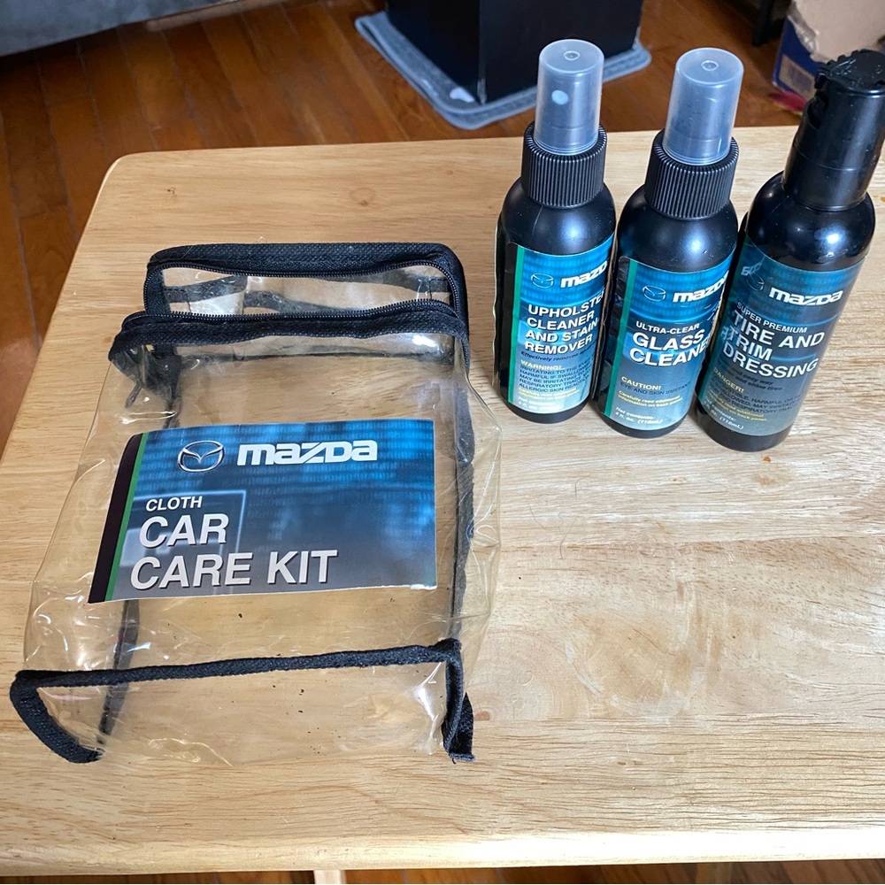 Mazda Car Care Kit with Cleaners